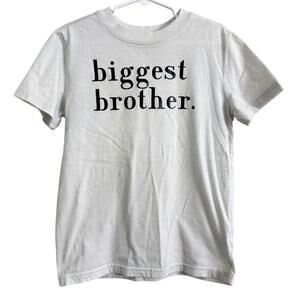 Biggest Brother Custom Made T Shirt Size Small 6/7
